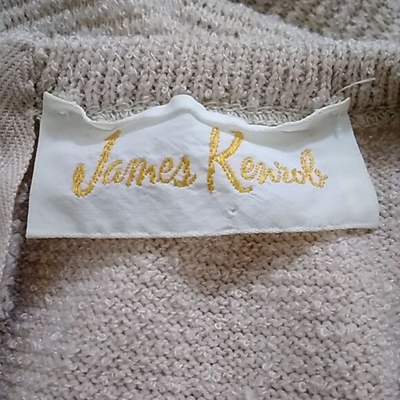 Vintage James Kenrob By Dalton Knit Tow Pc Skirt and Blouse Size M - Picture 9 of 13